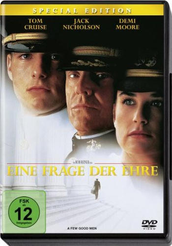 DVD-Cover mit Tom Cruise, Jack Nicholson und Demi Moore. Der Filmtitel ist auf Deutsch.