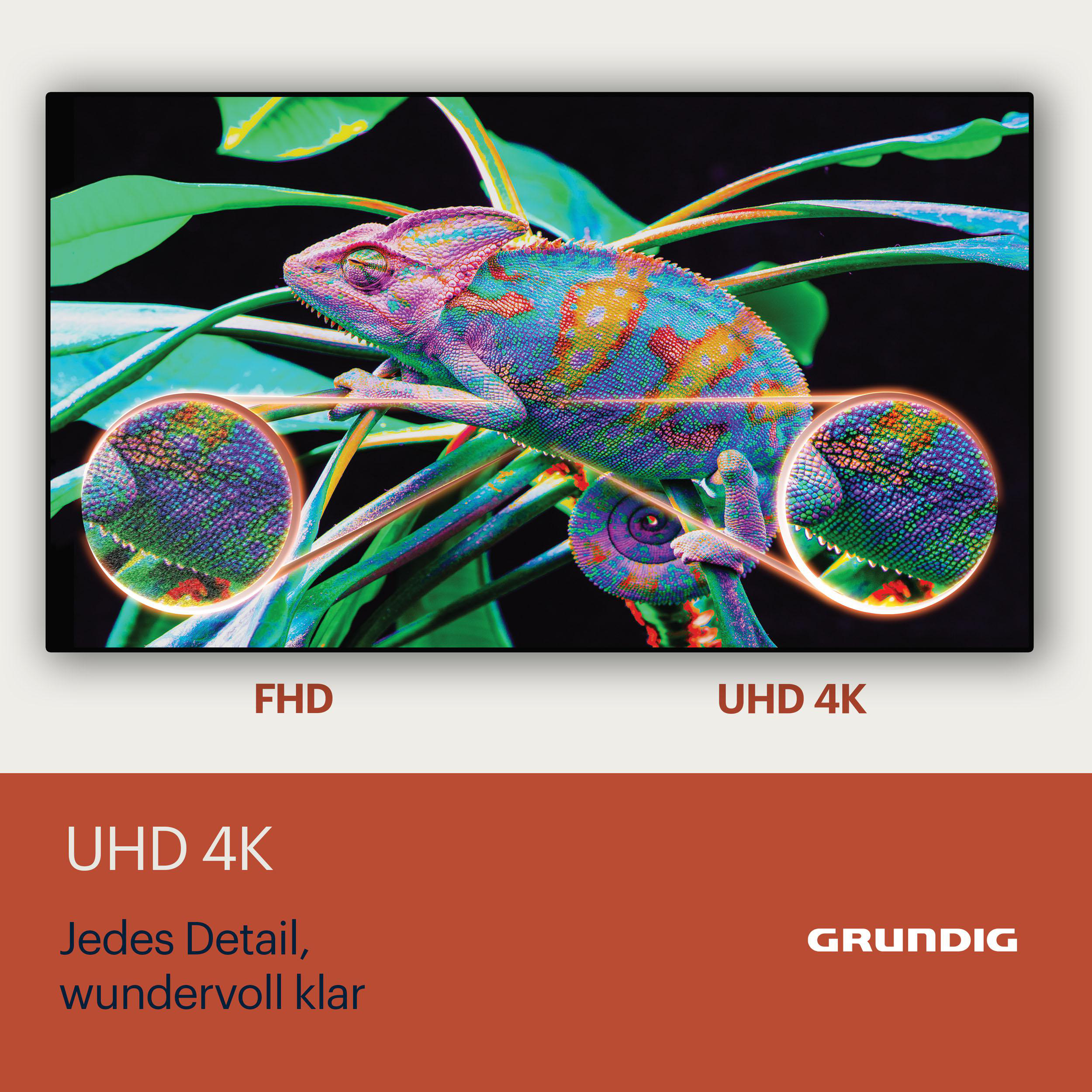 GRUNDIG 75 VCE Smart cm, 4K, TV, TV / UHD SMART 223 189 Android Zoll (75 11)