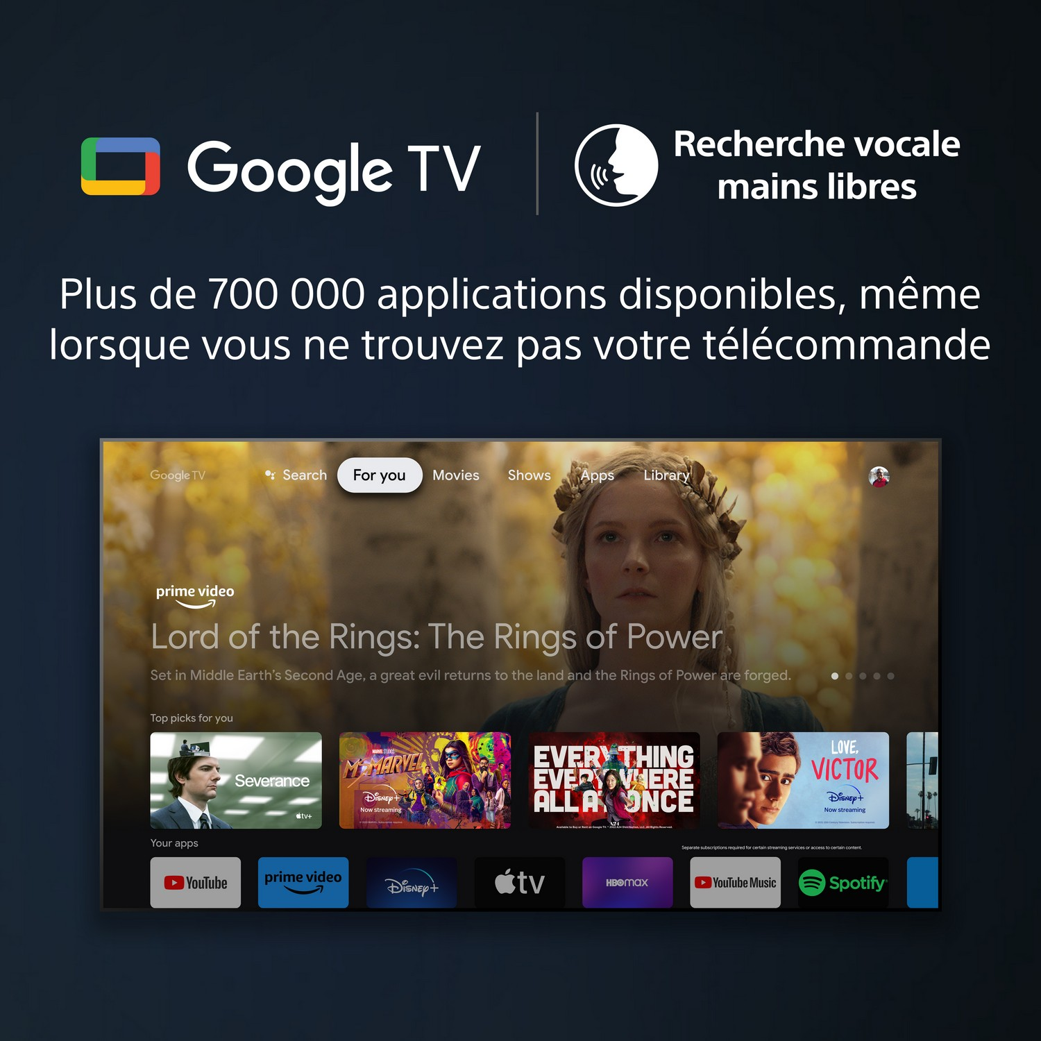 SONY XR75X90LAEP 75" X90L Sony Bravia TV FULL LED Smart 4K Google TV - Ultra HD 4K - TV Full Array LED - 75 pouces