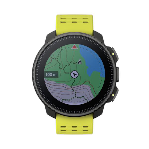 Vertical Glasfaserverstärktes SUUNTO Black Einheitsgröße, Silikon, Polyamid Lime Smartwatch