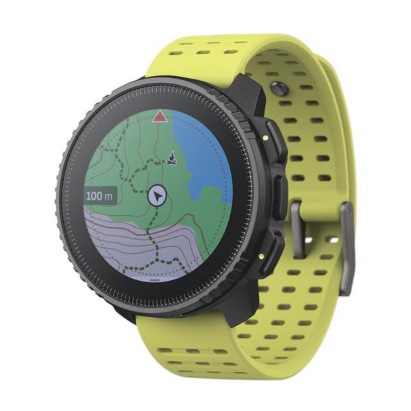 Silikon, Black SUUNTO Polyamid Vertical Lime Glasfaserverstärktes Einheitsgröße, Smartwatch