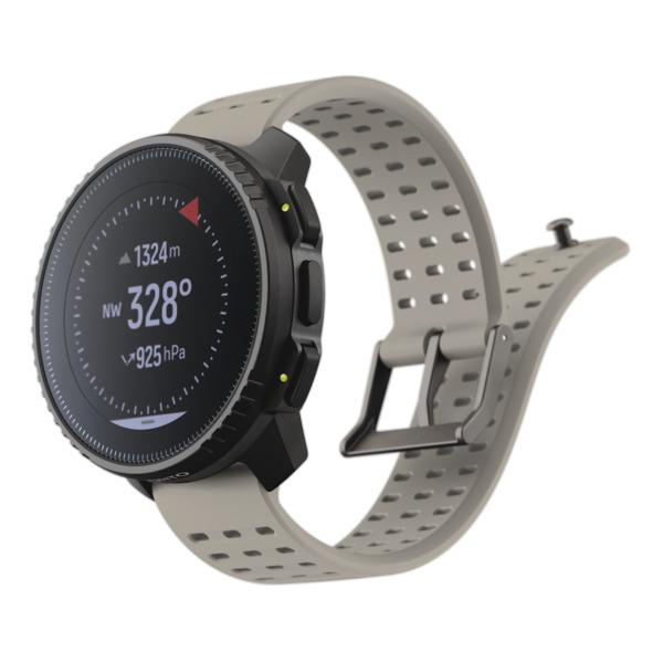 SUUNTO Vertical Smartwatch Glasfaserverstärktes Black Silikon, Polyamid Einheitsgröße, Sand