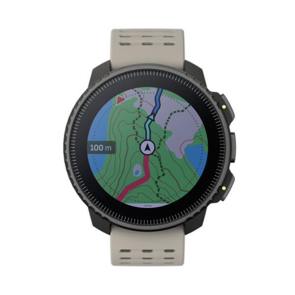 SUUNTO Vertical Smartwatch Glasfaserverstärktes Polyamid Silikon, Black Sand Einheitsgröße