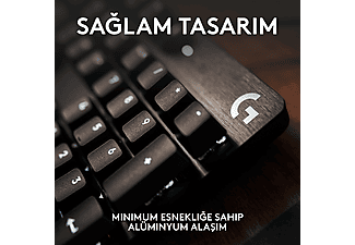 LOGITECH G G413 SE TKL Aydınlatmalı Türkçe Q Mekanik Oyun Klavyesi - Siyah_3