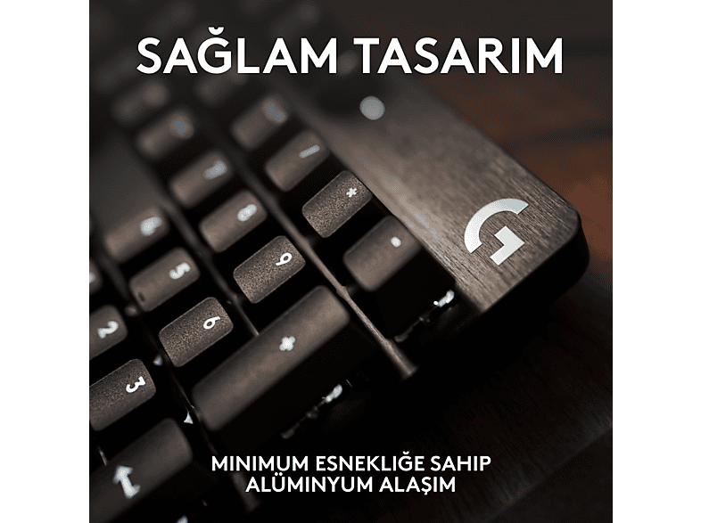 LOGITECH G G413 SE TKL Aydınlatmalı Türkçe Q Mekanik Oyun Klavyesi - Siyah_3