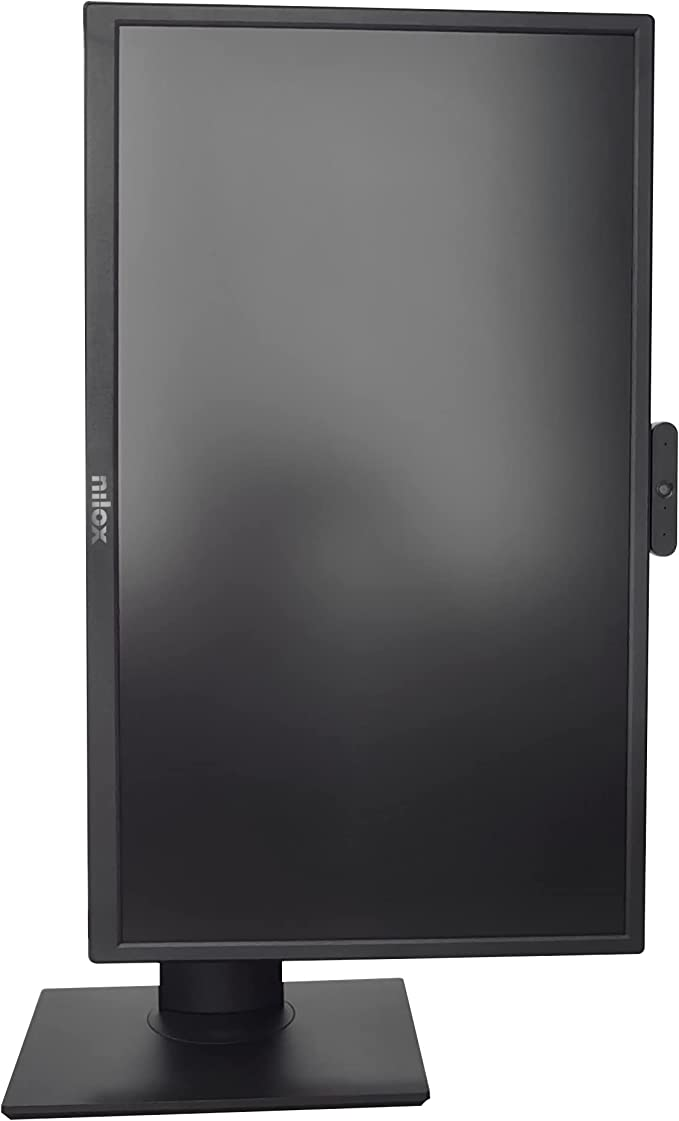 Monitor - Nilox NXM27RWC01, 27", Full-HD, 4 ms, 75 Hz, HDMI, Webcam, Negro