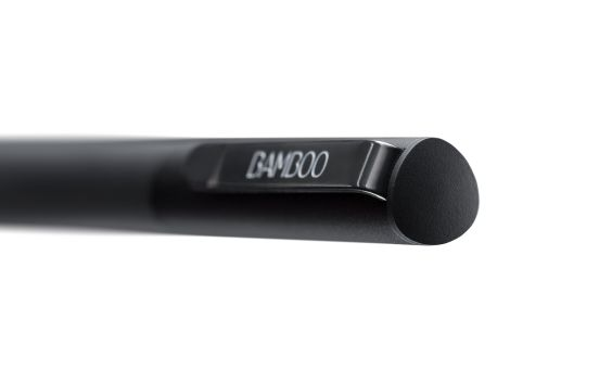 Stylus pen - Wacom Ball Point UP370800, Compatible con Bambú Folio/Slate y Bamboo Spark, Punta de 1 mm, 3 repuestos, Negro