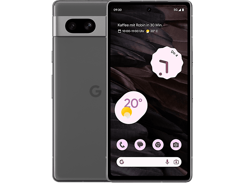 GOOGLE Pixel 7a 128 GB Charcoal Dual SIM