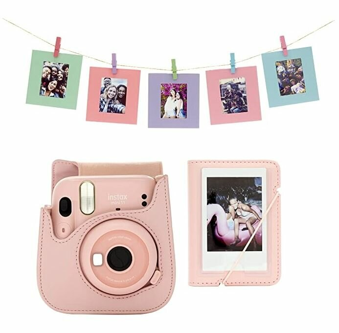 Aparat FUJIFILM Instax mini 11 Blush Pink Różowy Mega Pack