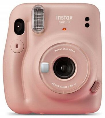 Aparat FUJIFILM Instax mini 11 Blush Pink Różowy Mega Pack