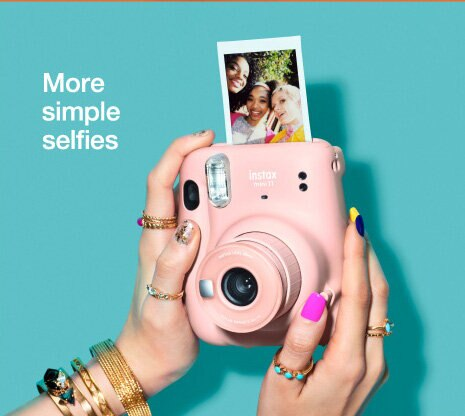 Aparat FUJIFILM Instax mini 11 Blush Pink Różowy Mega Pack