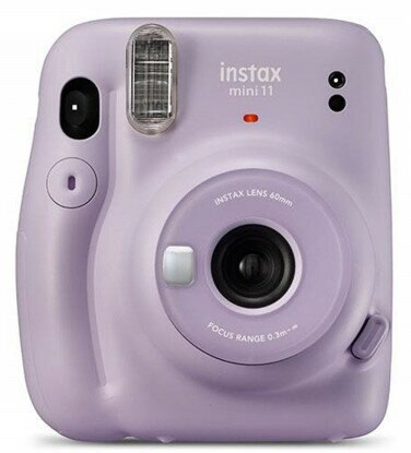 Aparat FUJIFILM Instax mini 11 Lilac Purple Fioletowy Mega Pack
