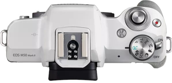 Aparat CANON EOS M50 Mark II + EF-M 15-45mm f/3.5-6.3 IS STM Biały