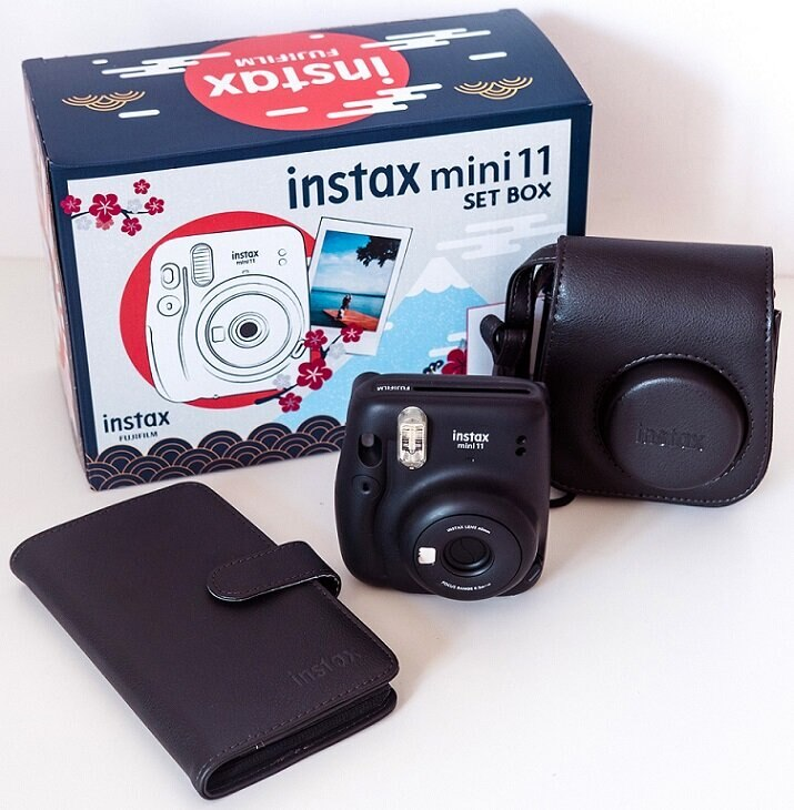 Aparat FUJIFILM Instax mini 11 Big Set Szary