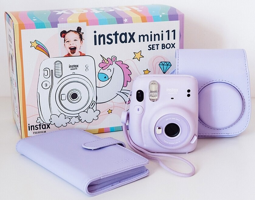 Aparat FUJIFILM Instax mini 11 Big Set Fioletowy