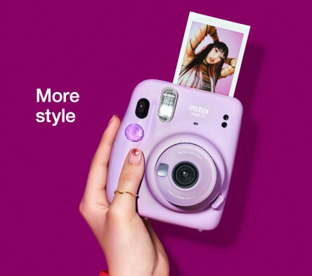 Aparat FUJIFILM Instax mini 11 Big Set Fioletowy