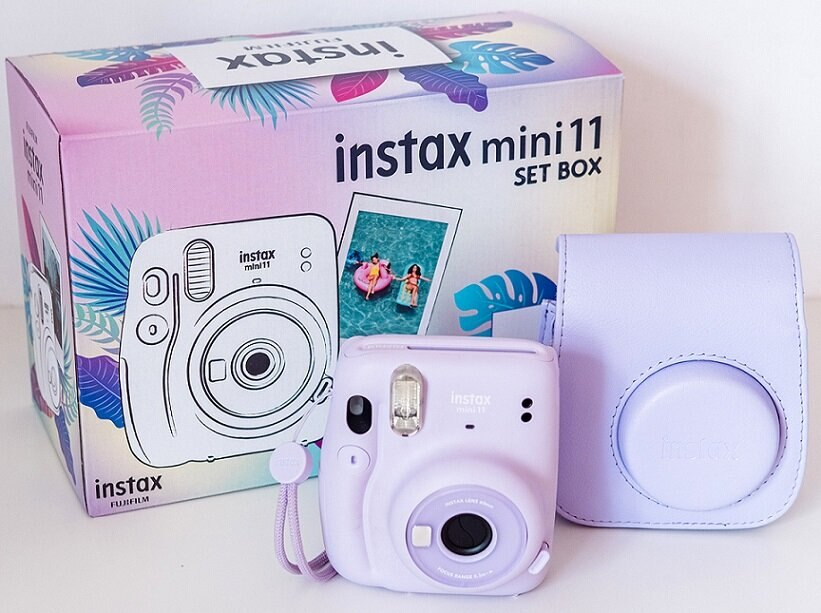 Aparat FUJIFILM Instax mini 11 Small Set Fioletowy