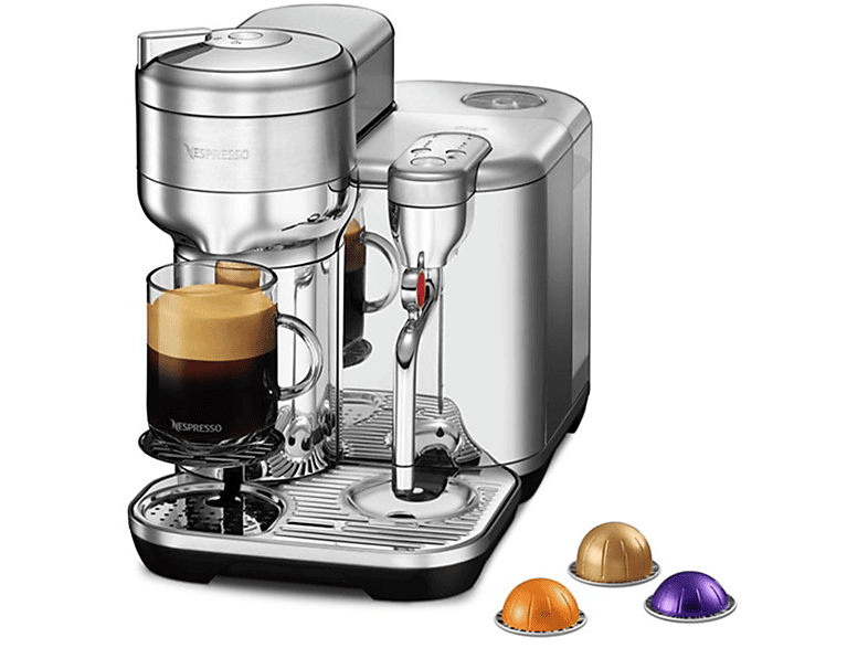 Sage Sve850Bss4Eit1 Macchina Caffè Capsule, Acciaio spazzolato