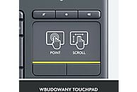 Klawiatura bezprzewodowa LOGITECH Wireless Touch Keyboard K400 Plus Czarny 920-007145