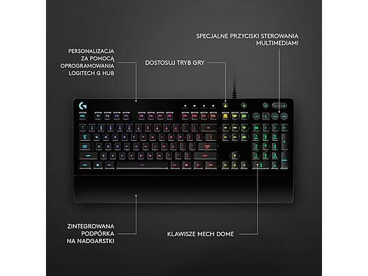 Klawiatura do gier LOGITECH G213 Prodigy