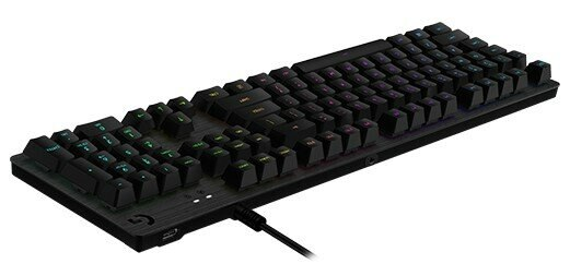 Klawiatura przewodowa LOGITECH G512 Carbon GX Blue 920-008946