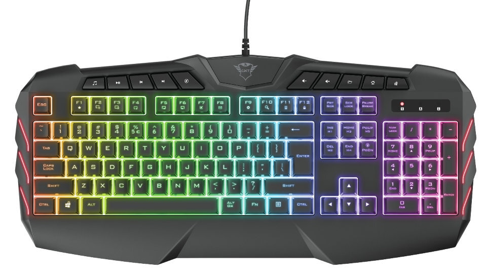 Klawiatura przewodowa TRUST GXT 881 Odyss RU