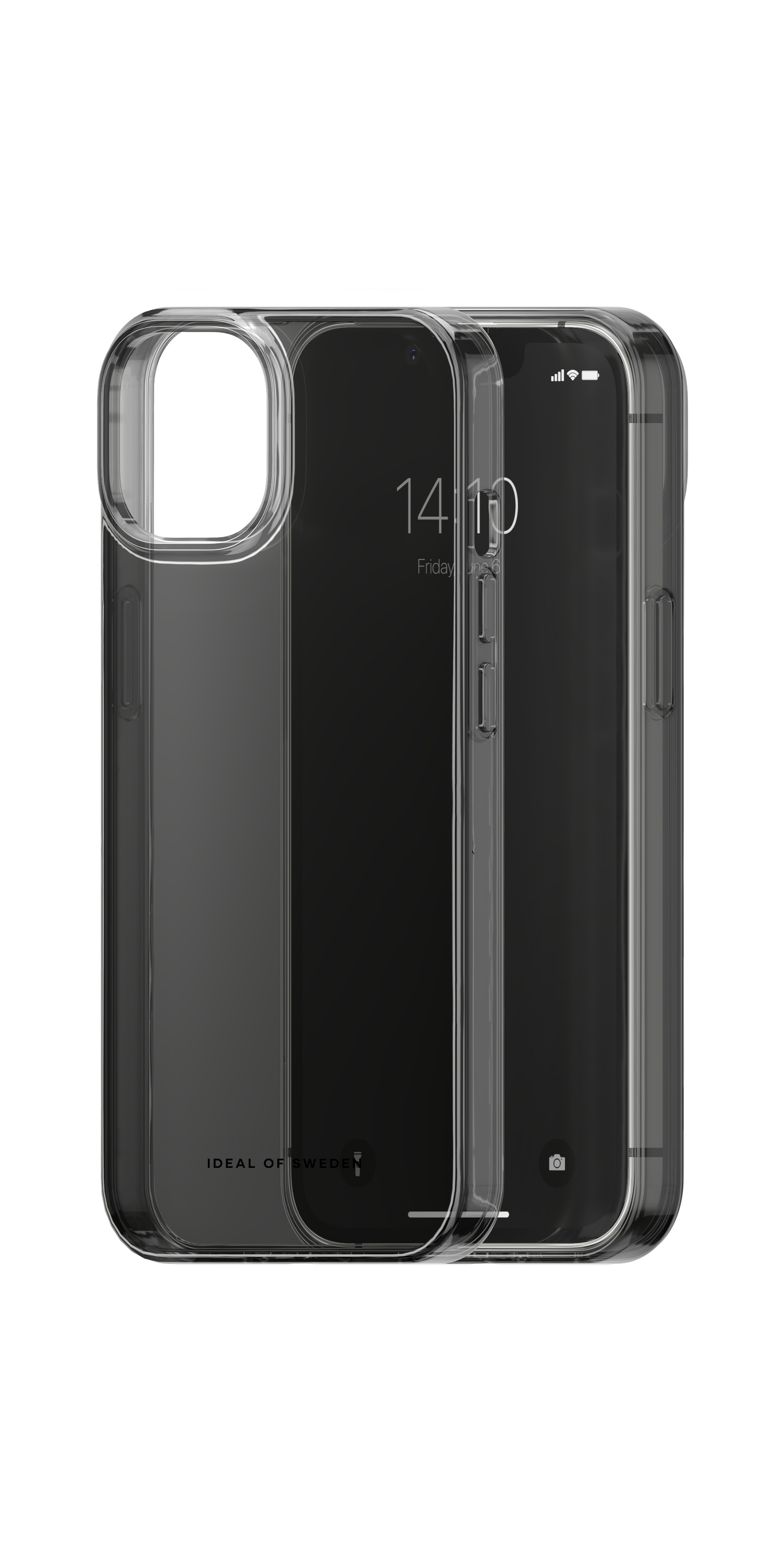IDEAL OF Tinted 14/13, Backcover, Black Clear iPhone SWEDEN Case, Apple
