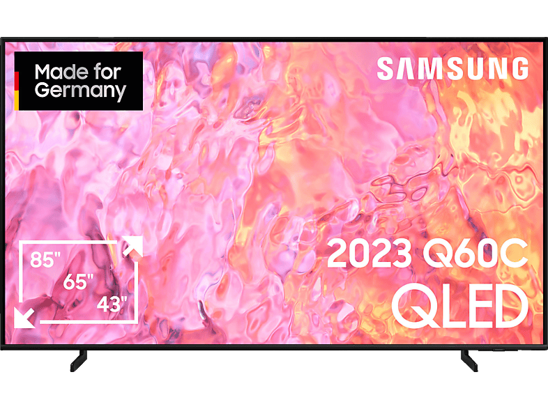 SAMSUNG GQ55Q60CAU QLED TV (Flat, 55 Zoll / 138 cm, UHD 4K, SMART TV, Tizen)