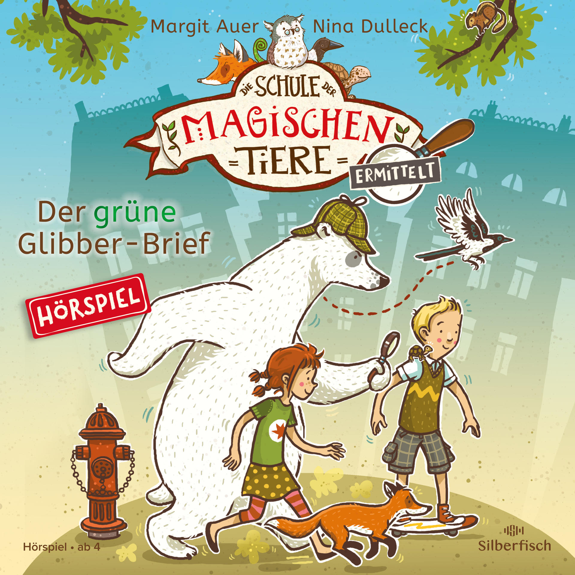 Die Schule der magischen Tiere ermittelt: Der grüne Glibber-Brief  - (CD)