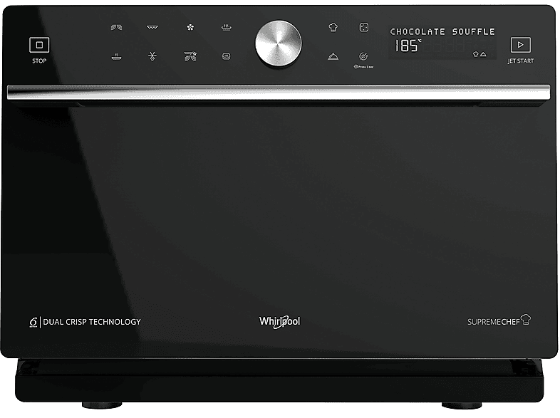 Whirlpool Mwsc 9133 SB Microonde Combinato, 1000 W, 33 l