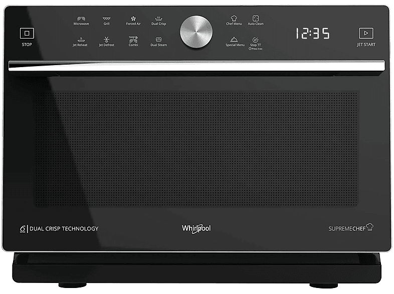 Whirlpool Mwsc 933 SB Microonde Combinato, 900 W, 33 l