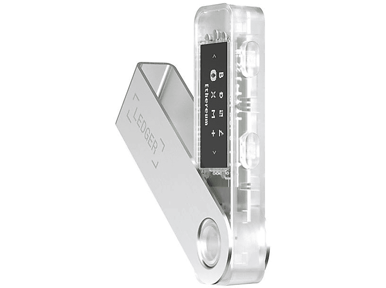 LEDGER HardwareWallet NANO S PLUS Kristallklar HardwareWallet