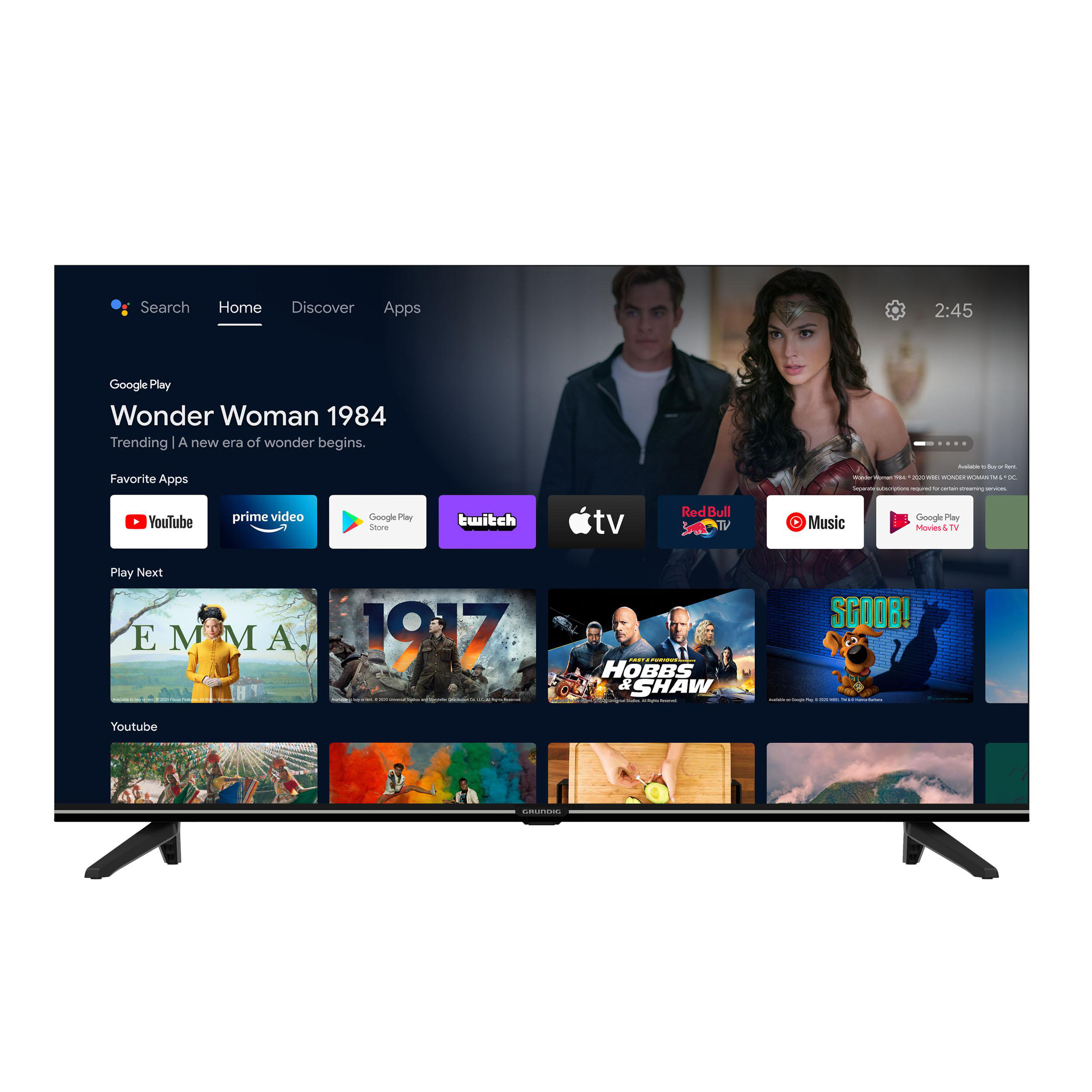 GRUNDIG 40 GFB 6242 Smart TV (40 Zoll / 100 cm, Full-HD, SMART TV, Android 11)