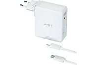 AUKEY Omnia II Mix 140 W - Caricabatterie di rete GaN (Bianco)