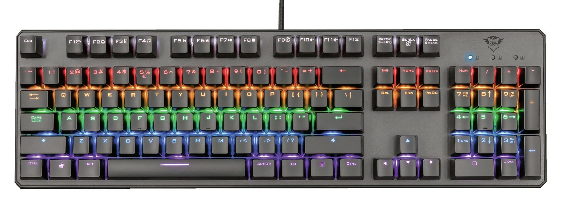 Klawiatura przewodowa TRUST GXT 865 Asta