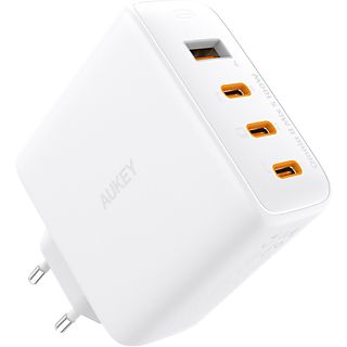 AUKEY Omnia II Mix S 100 W - Chargeur secteur GaN (Blanc)