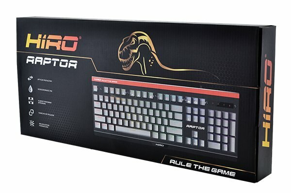 Klawiatura przewodowa HIRO Raptor