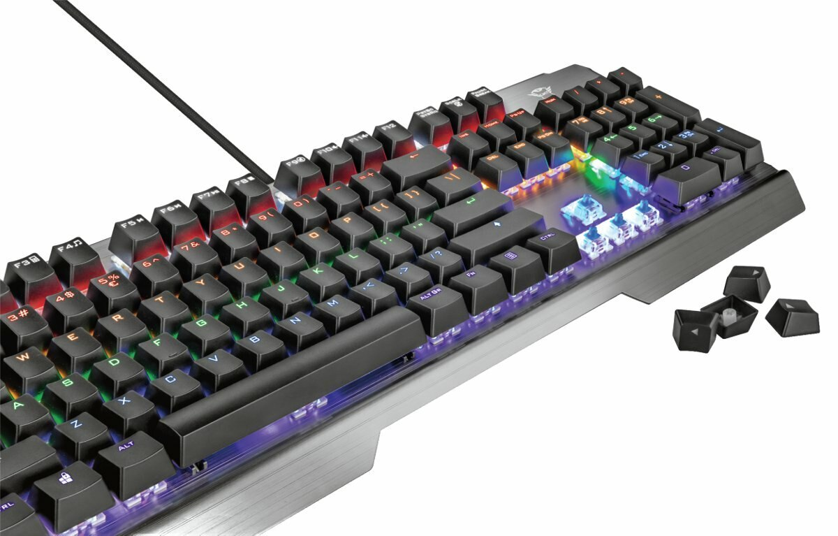 Klawiatura przewodowa TRUST GXT 877 Scarr