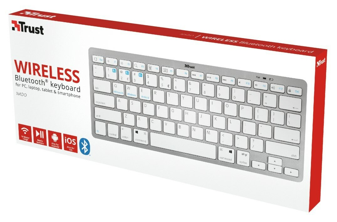 Klawiatura Bluetooth TRUST Nado