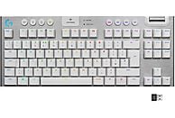 Klawiatura bezprzewodowa LOGITECH G915 TKL Biały Sprężynujące 920-009664