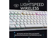 Klawiatura bezprzewodowa LOGITECH G915 TKL Biały Sprężynujące 920-009664