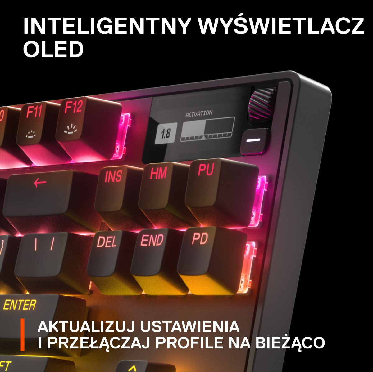 Klawiatura przewodowa STEELSERIES Apex Pro TKL