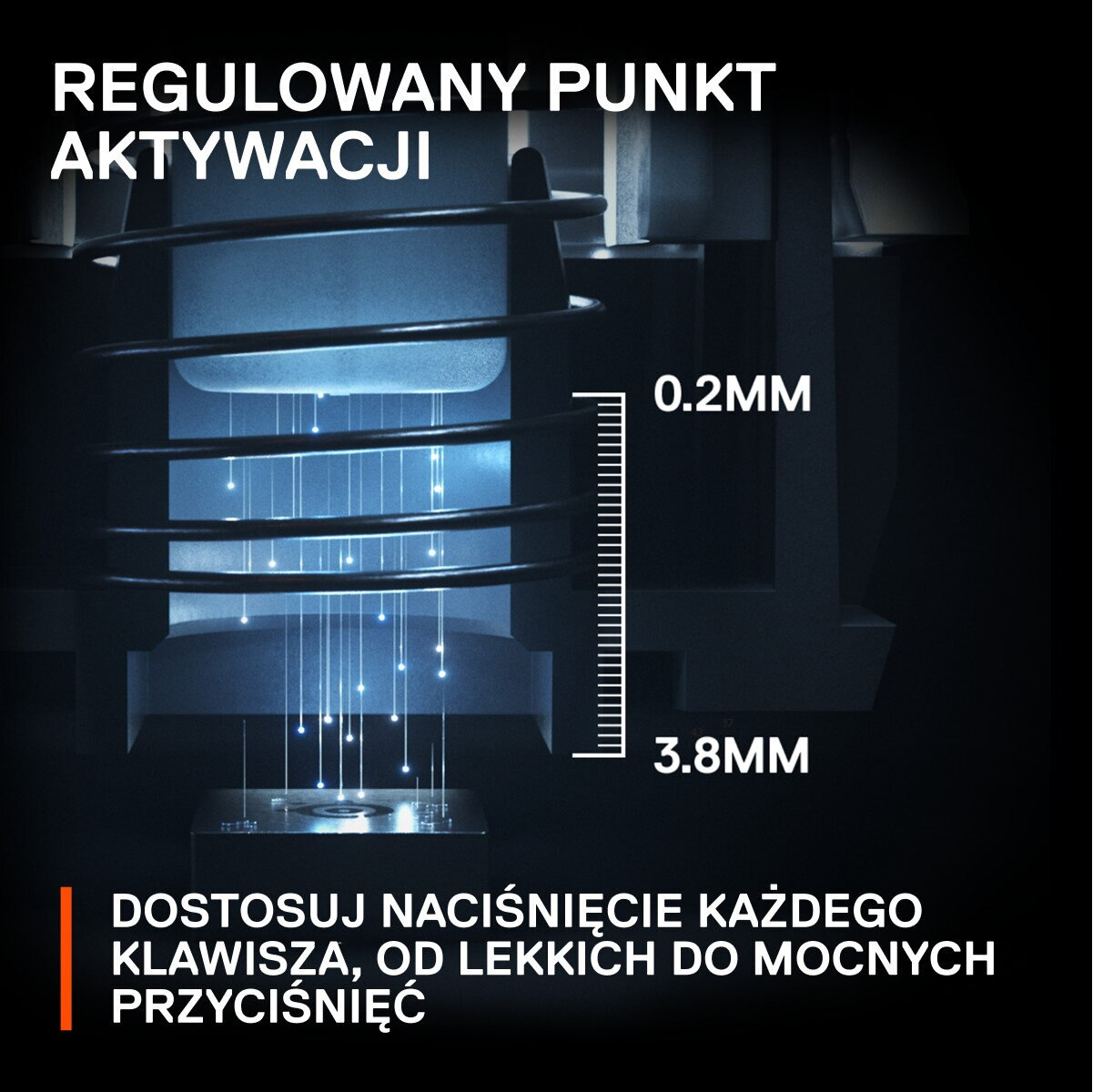 Klawiatura przewodowa STEELSERIES Apex Pro TKL