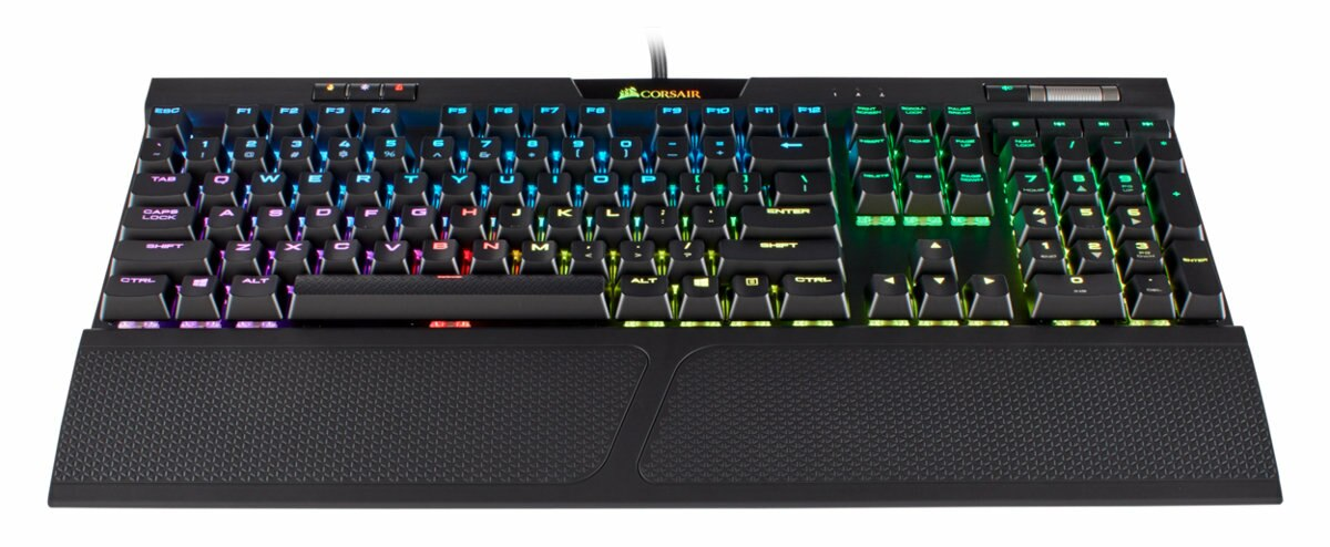 Klawiatura przewodowa CORSAIR K70 RGB MK.2 Rapidfire - Cherry MX Red CH-9109010-NA