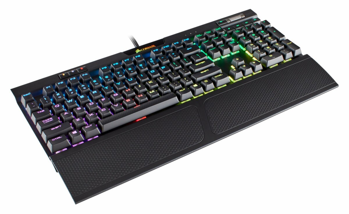 Klawiatura przewodowa CORSAIR K70 RGB MK.2 Rapidfire - Cherry MX Red CH-9109010-NA