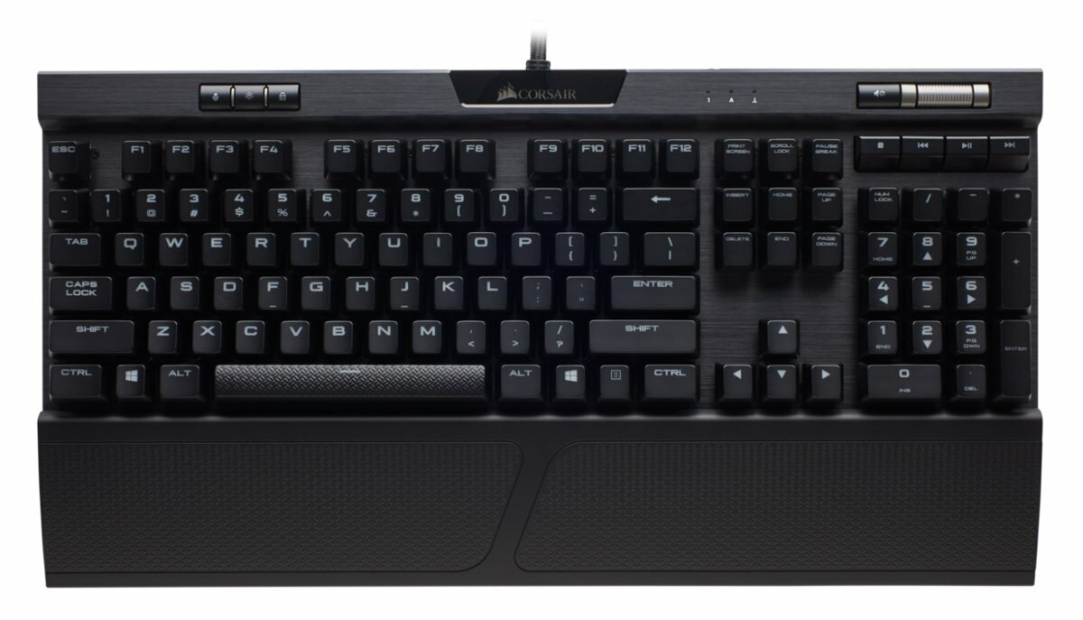 Klawiatura przewodowa CORSAIR K70 RGB MK.2 Rapidfire - Cherry MX Red CH-9109010-NA