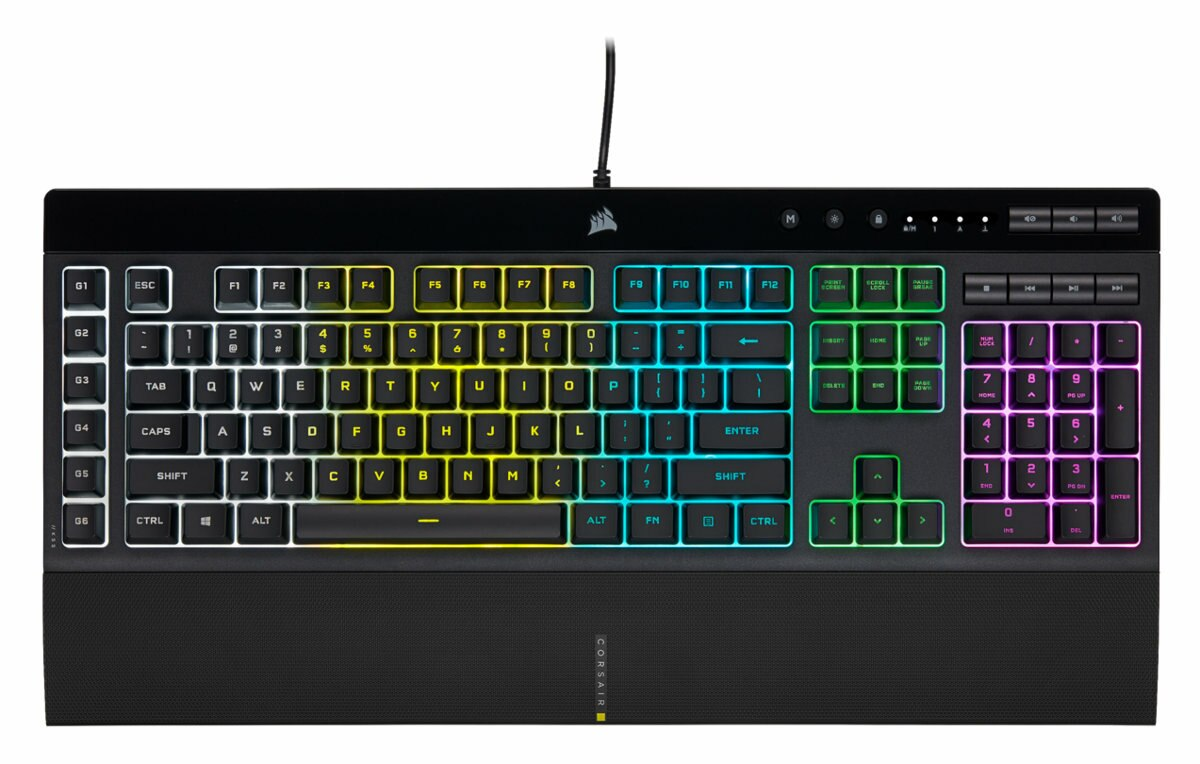 OUTLET - Klawiatura przewodowa CORSAIR K55 RGB Pro