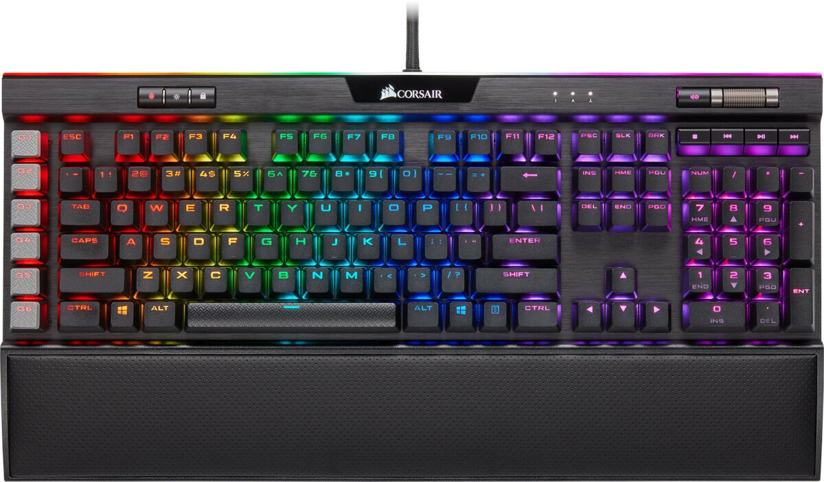 Klawiatura mechaniczna CORSAIR K95 RGB PLATINUM XT z przełącznikami CHERRY MX SPEED