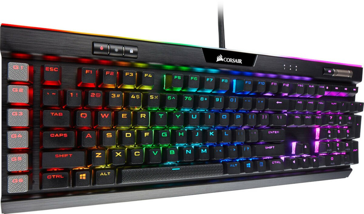 Klawiatura mechaniczna CORSAIR K95 RGB PLATINUM XT z przełącznikami CHERRY MX SPEED