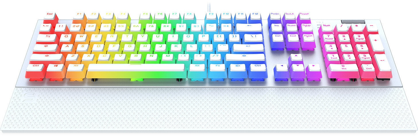 Klawiatura przewodowa SPC GEAR GK650K Omnis Kailh Red RGB Onyx White SPG123